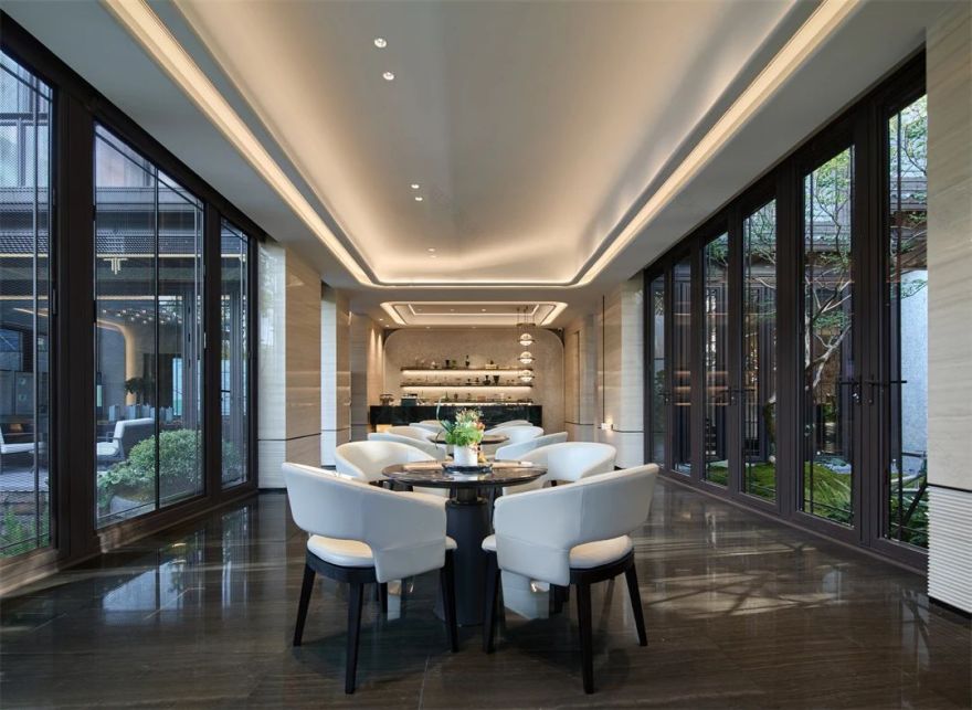 江畔云墅售楼处丨中国台州丨郑仕樑室内设计(苏州)有限公司-26