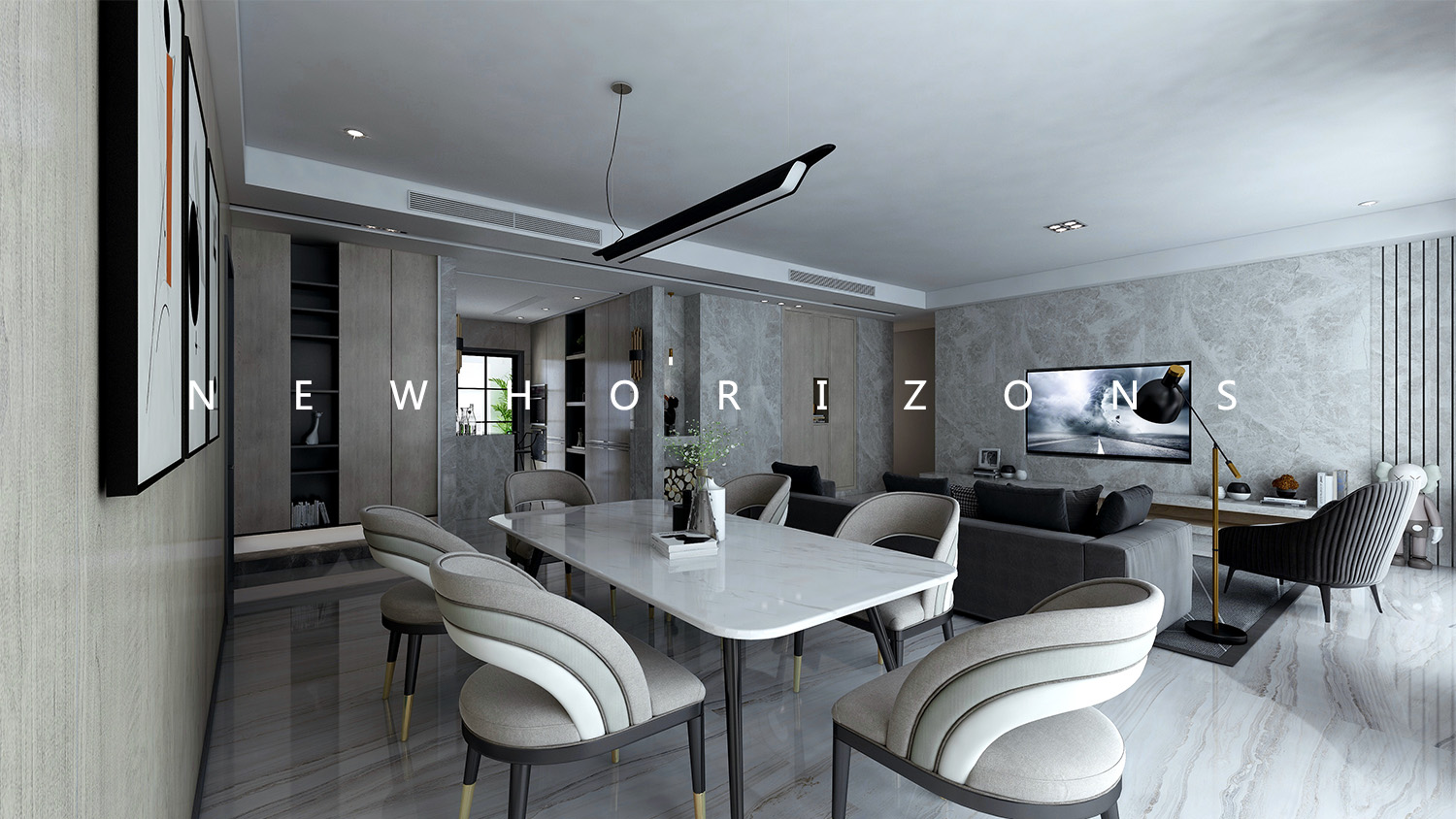 峨眉国安公馆 | 现代茶艺家居，品茗博弈的温馨空间-35