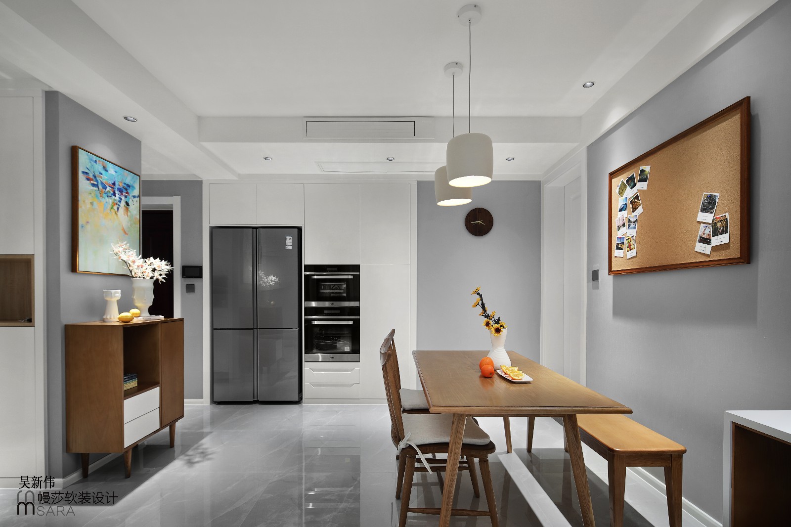 阳光锦程初春幔莎软装，平层空间的艺术新生-17