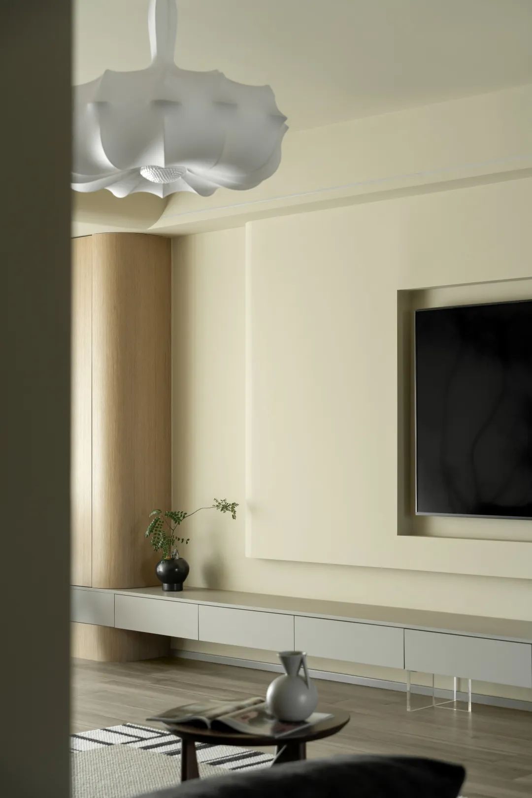 自然之居 · 奶油侘寂风格的宁静魅力丨淺尺住建-20