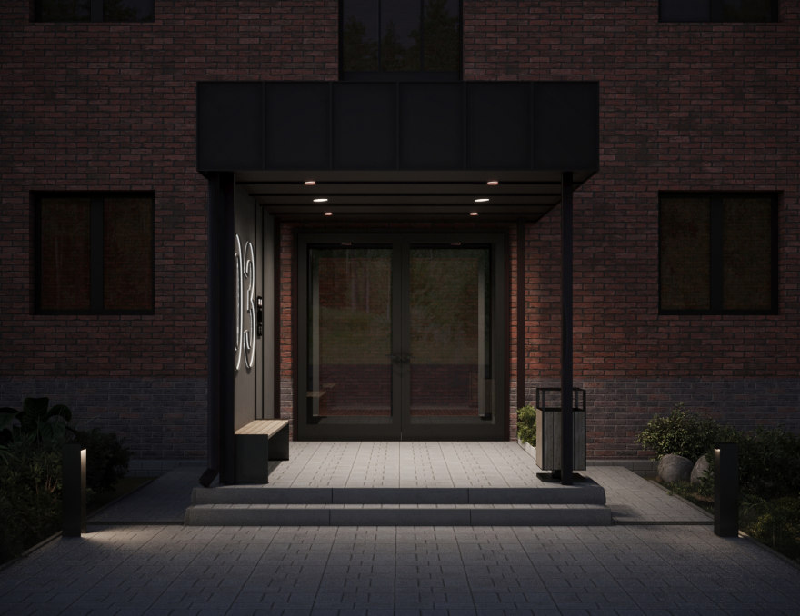 住宅建筑入口丨俄罗斯雅罗斯拉夫尔丨Alena Kokueva,Silviya Al Ubed-7