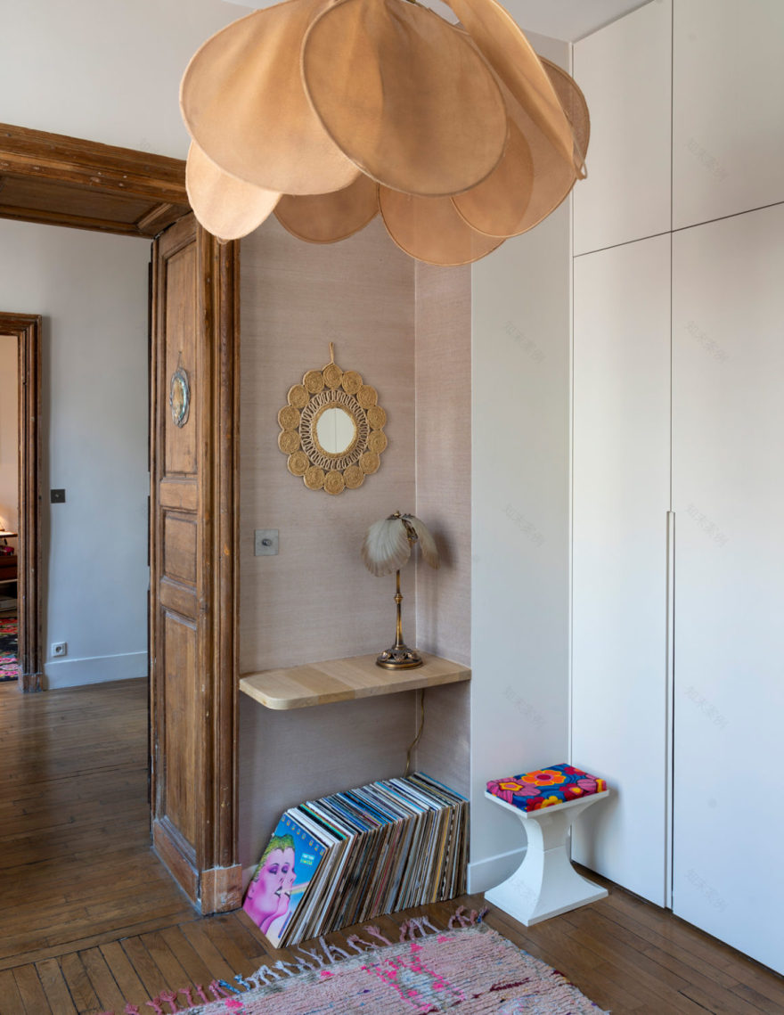 Enfilade Bohème 80m²,Bastille 项目丨法国巴黎丨Bän Architecture-12