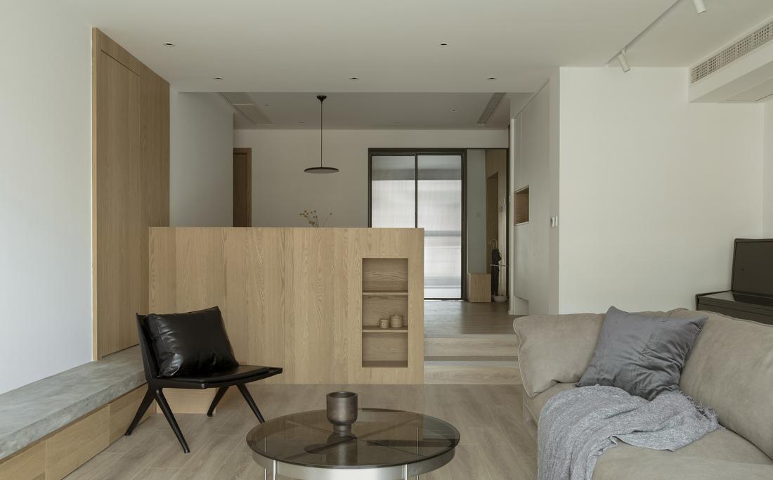 下沉式客厅改造-19