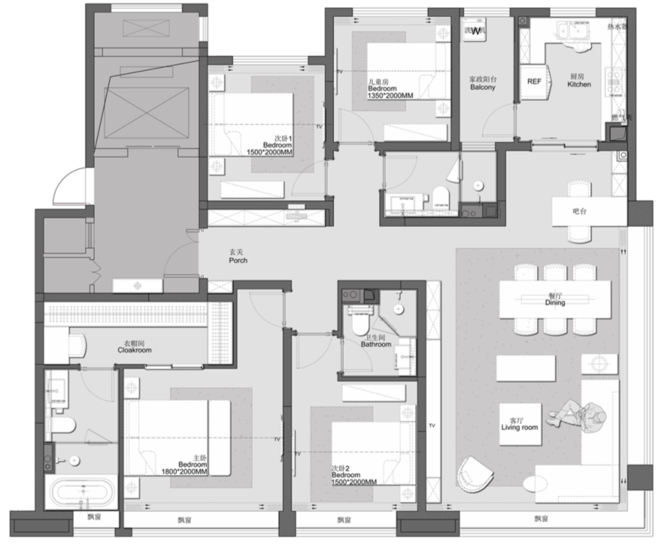 阳光城·西安高新檀境样板间丨中国西安丨上海柯翊建筑设计有限公司-88