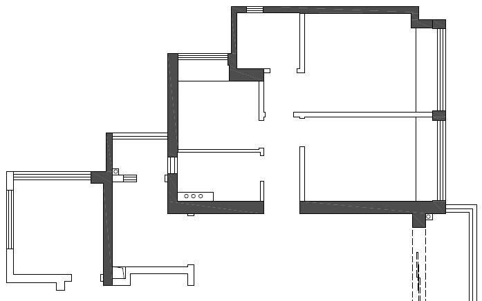 301设计研究所丨平层丨复古色彩与现代元素的完美融合-0