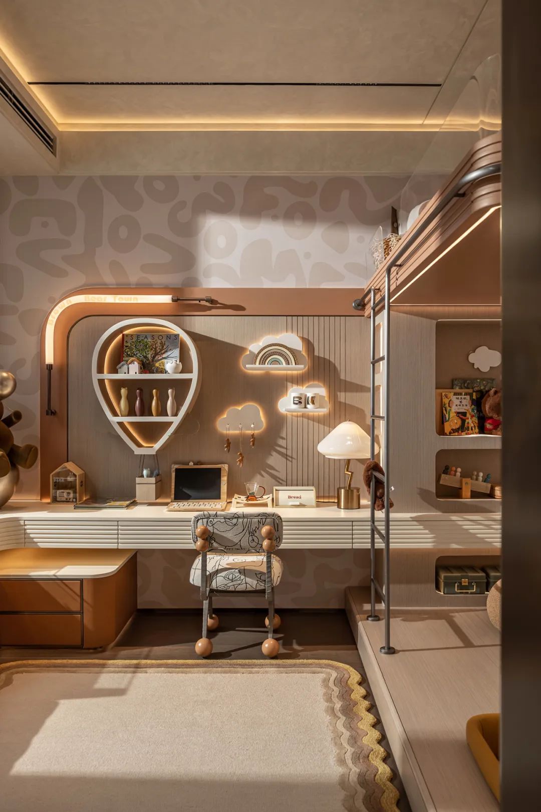 青岛金地华悦样板空间丨中国青岛丨则灵艺术-57