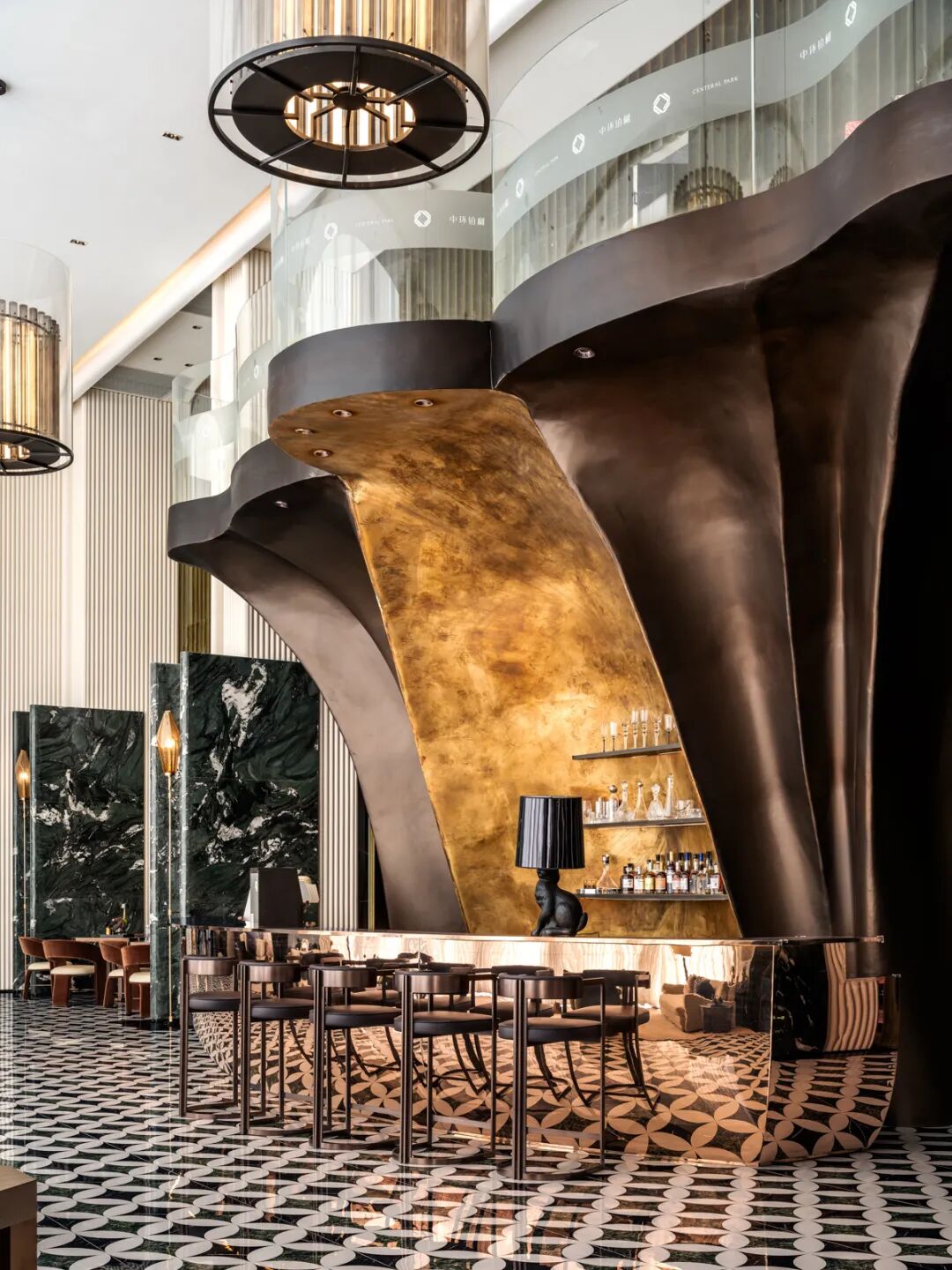 法云设计|上海中环铂樾售楼处：海派重逢，风华绽放！-29