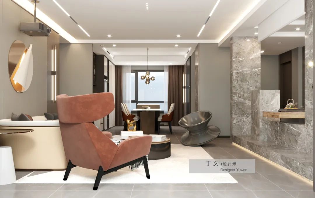 远洋大河宸章 | 现代轻奢家居,生活美学的艺术呈现-28