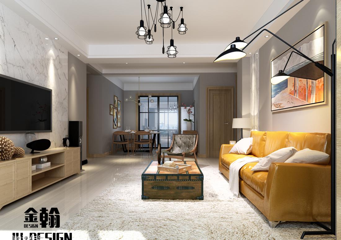 金宇都市公馆 现代简约风格室内设计-14