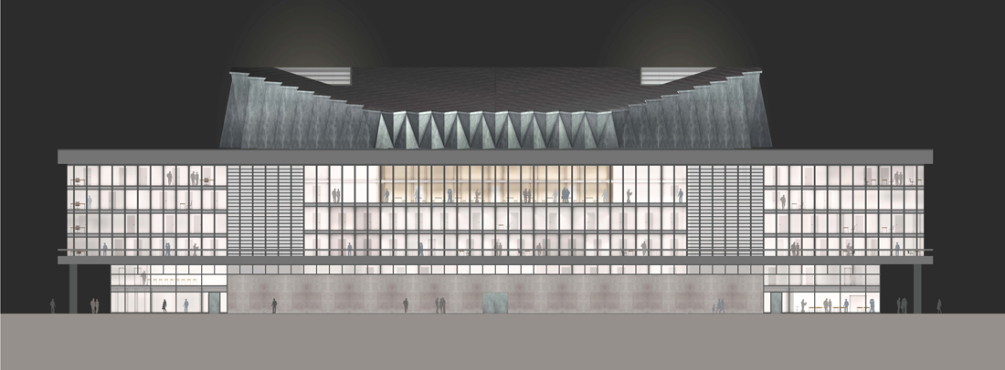 Kulturpalast,Dresden（德累斯顿文化宫殿）丨德国德累斯顿丨Jan Kleihues（扬·克莱休斯）-4