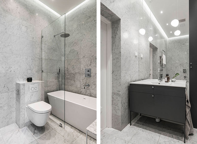 斯德哥尔摩橄榄绿公寓,法式风情融入北欧设计-23