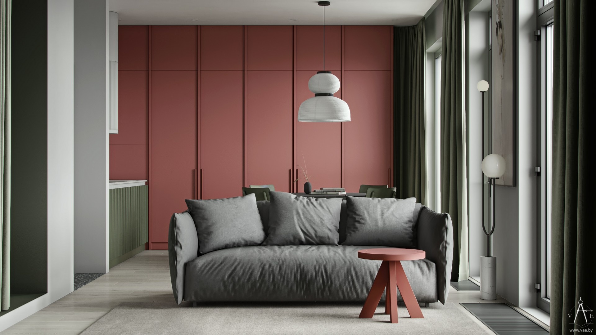 Интерьер VAE design & architecture PACFLAT | RE-33