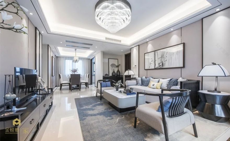 兖州锦绣城 220㎡诗意雅居丨金螳螂·家济宁店-15