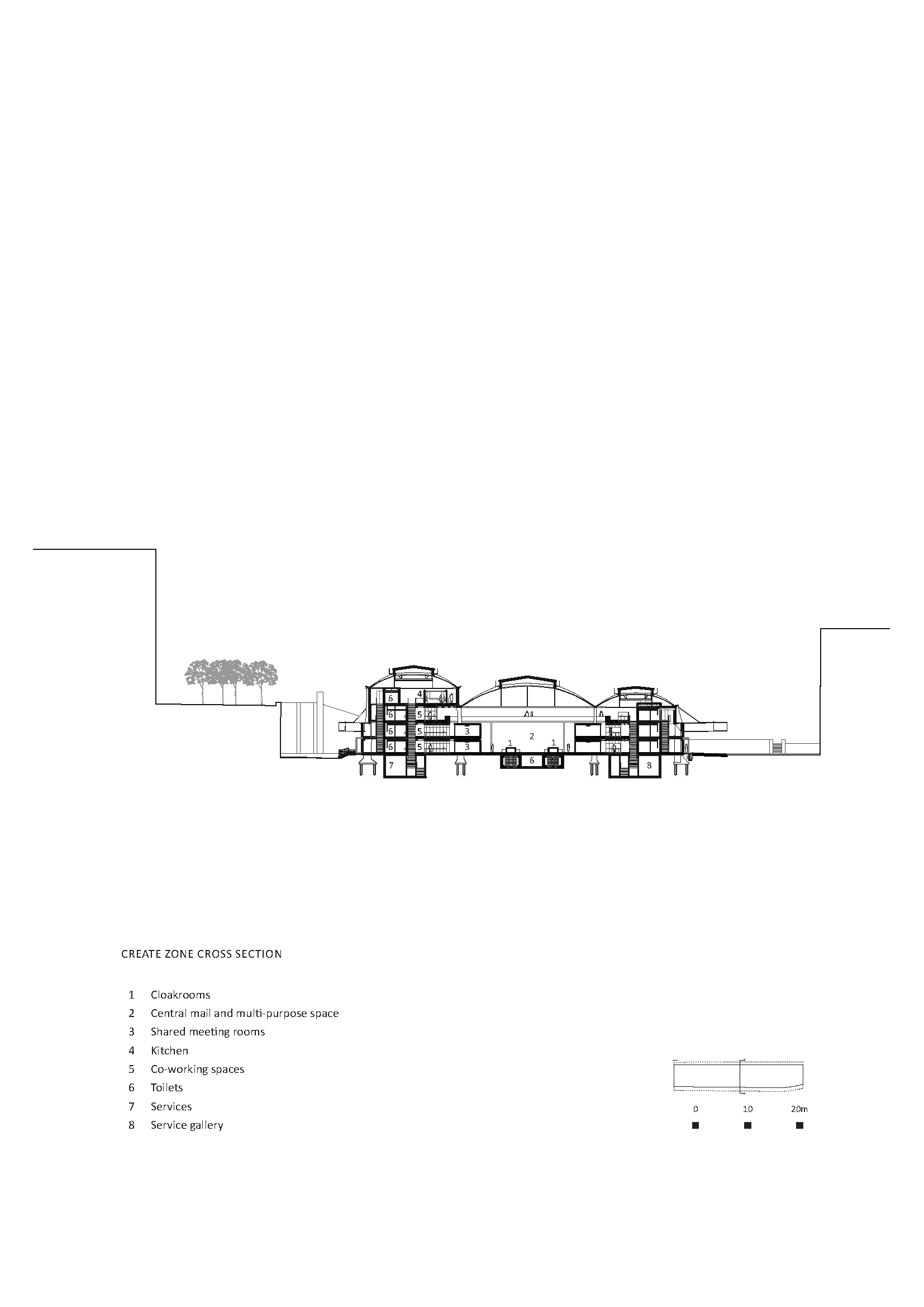 巴黎复古仓库变身创新孵化器—— Station F 办公空间设计-66