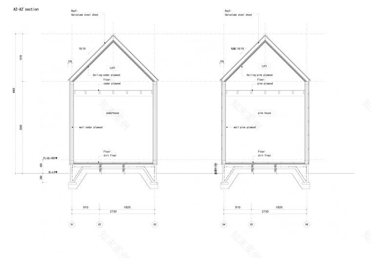 东京雪松&松树小屋丨S PLUS ONE architecture-24