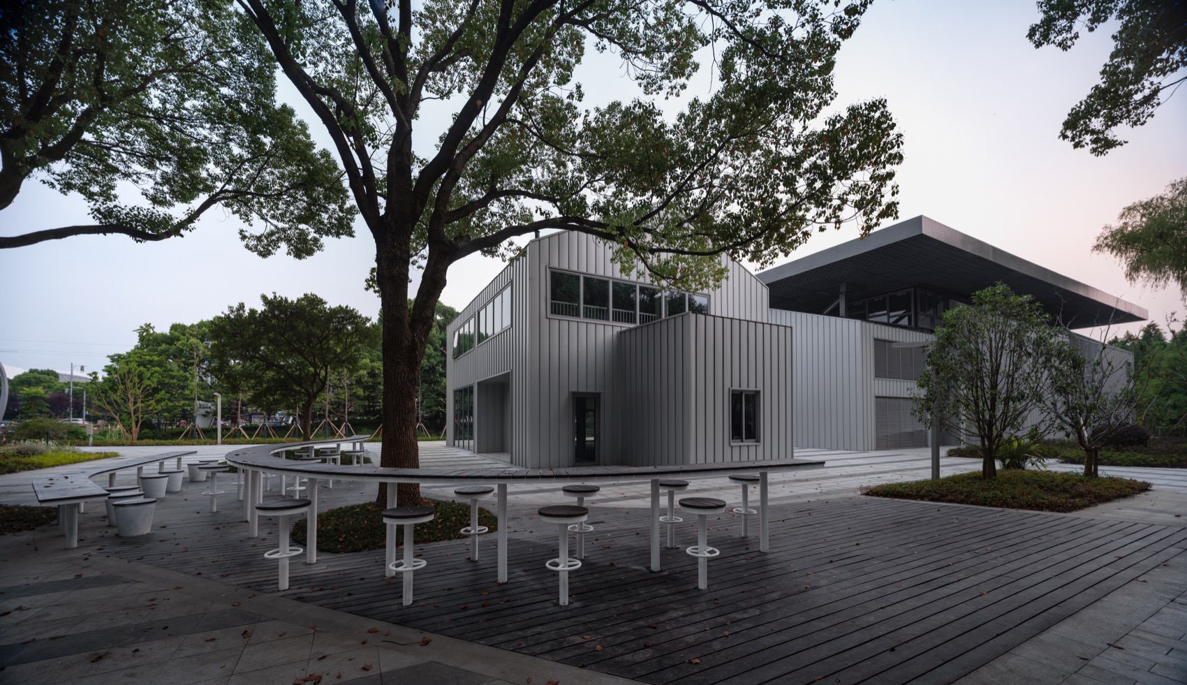 昆山城市生态森林公园游客中心，江苏 / 阿科米星-12