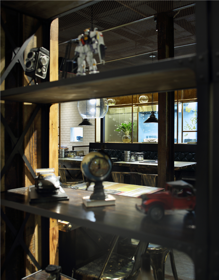 【餐饮空间设计】BONE烤肉店-21