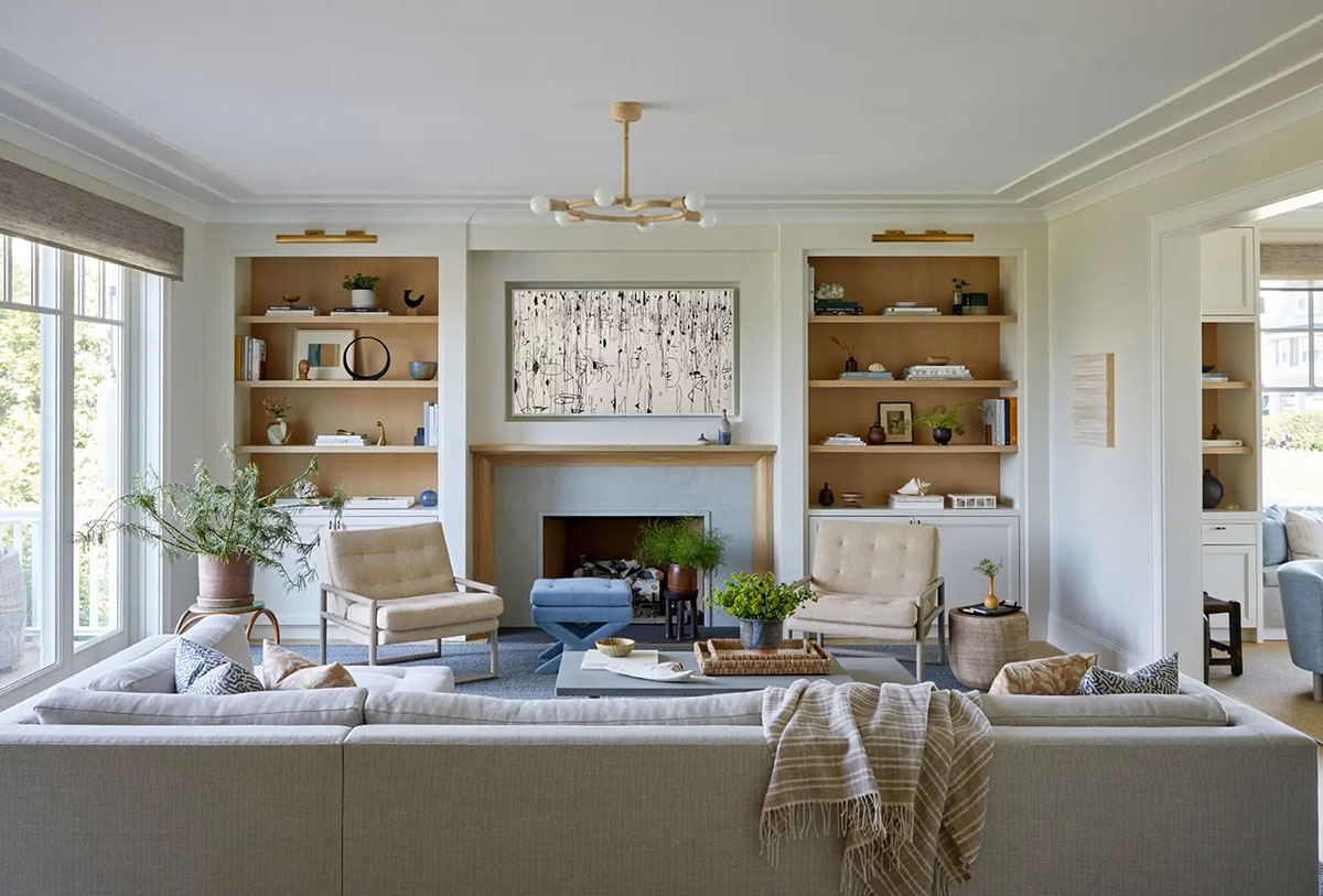 新泽西湖畔别墅 | 宁静优雅的美式设计-6