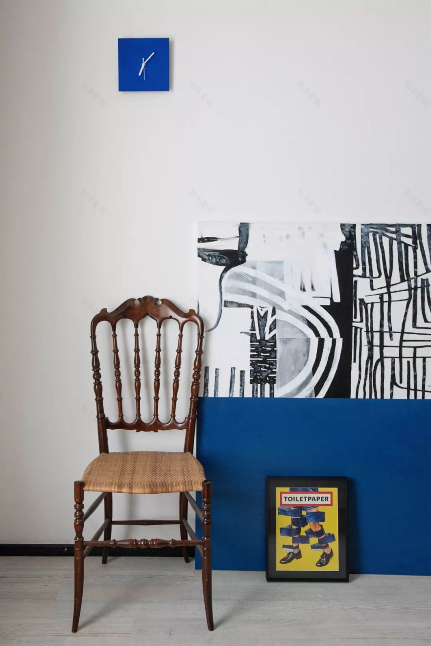 115㎡多彩混搭住宅,打造轻奢复古艺术空间-69