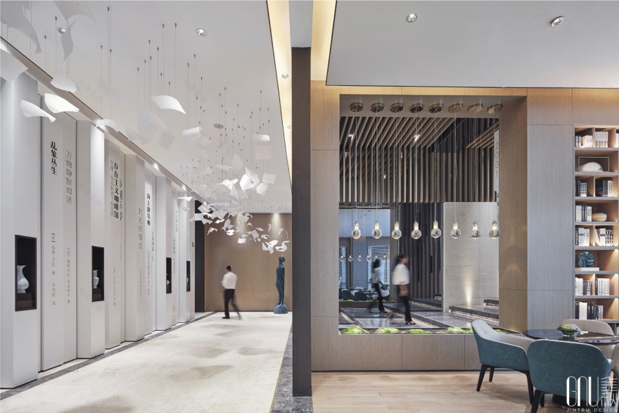 GNU金秋设计佛山万科金域学府 腹有诗书气自华 最是书香能致远-17