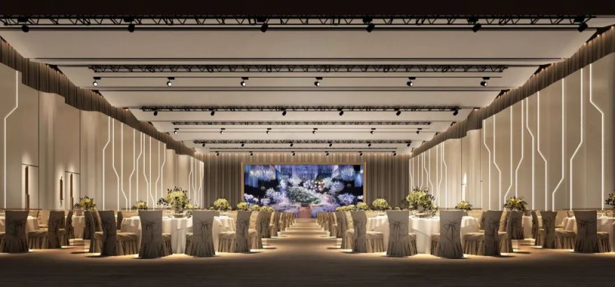 波光潋滟,舒展空间律动——青岛国信金融中心酒店-6