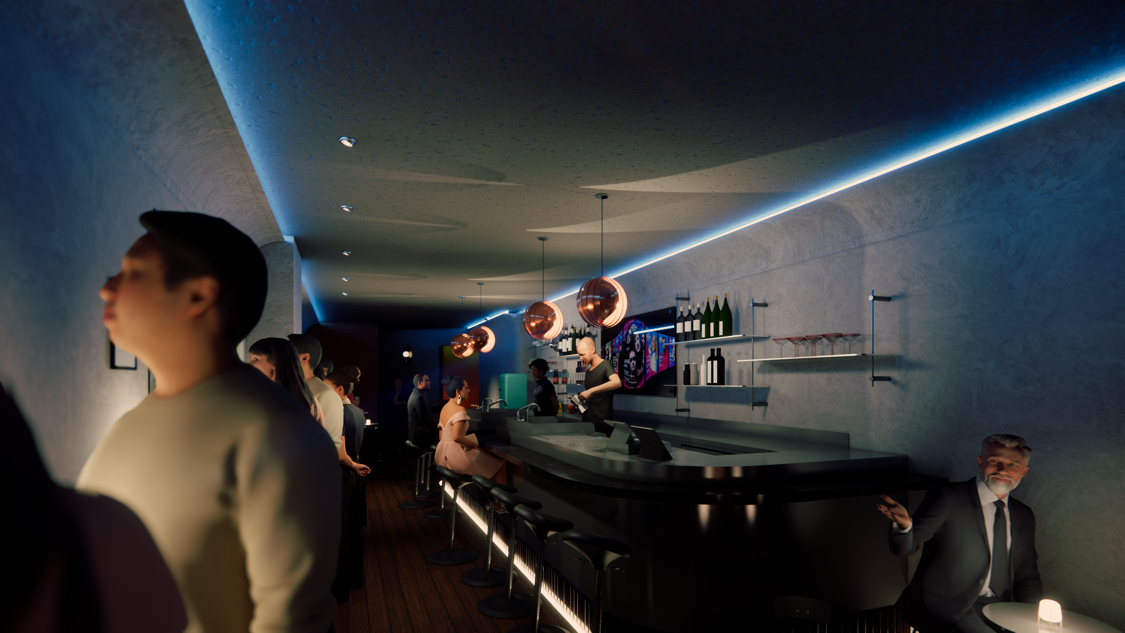 WEIQUE TAVERN | 65㎡ Bar Interior, Shanghai-40