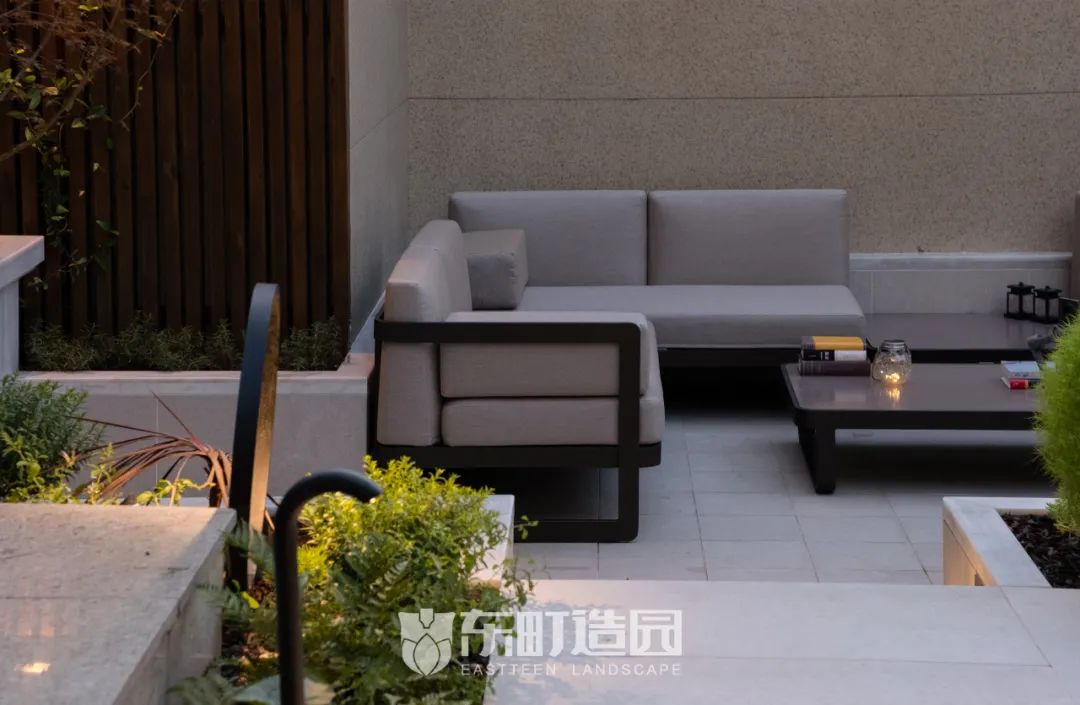 上海 70㎡中式庭院 | 枯山水涟漪映罗汉松-19