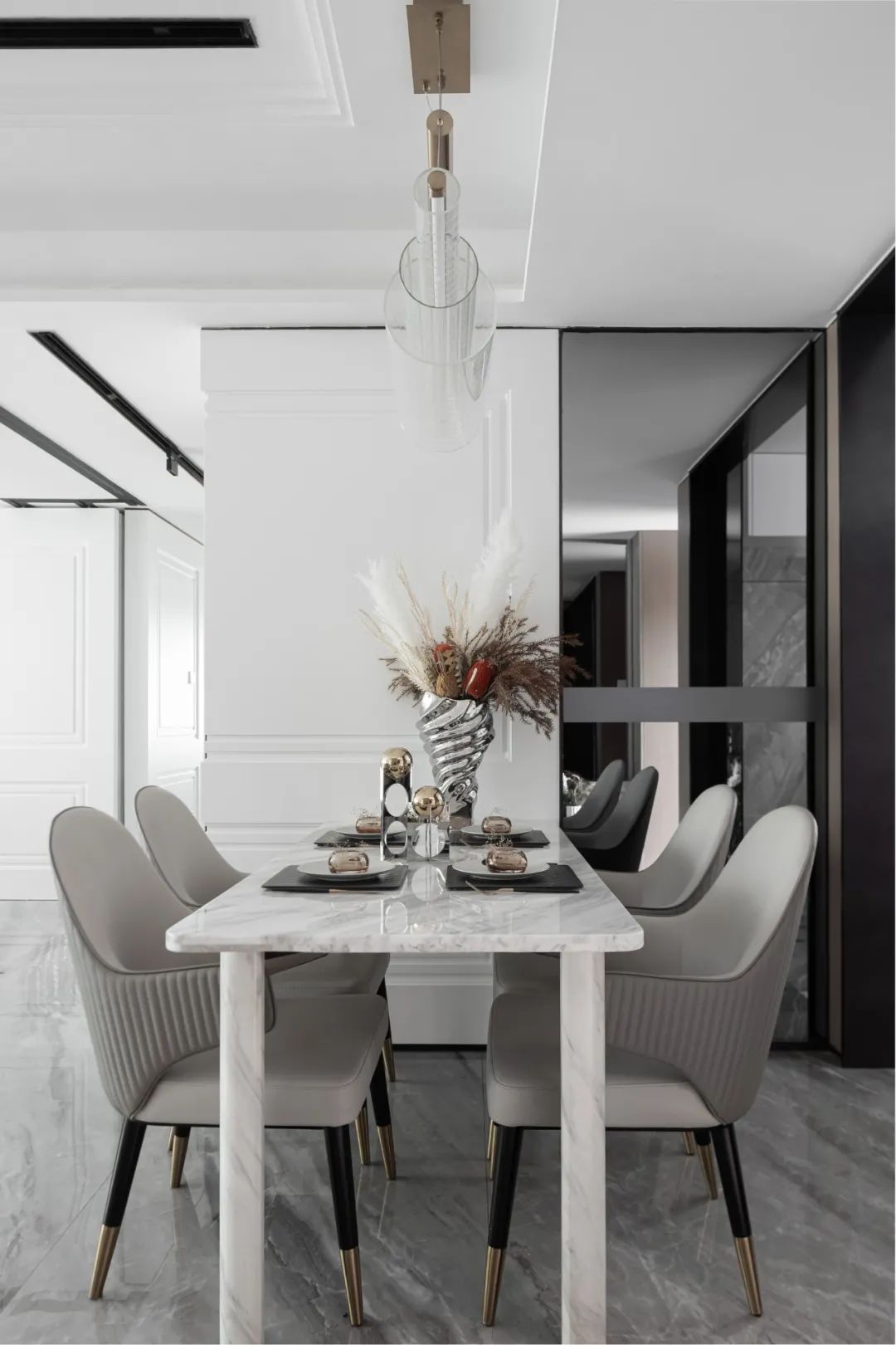 意式优雅 · 昆明招商雍荣府样板间设计丨中国昆明丨元禾大千(软装),矩阵纵横(硬装)-6