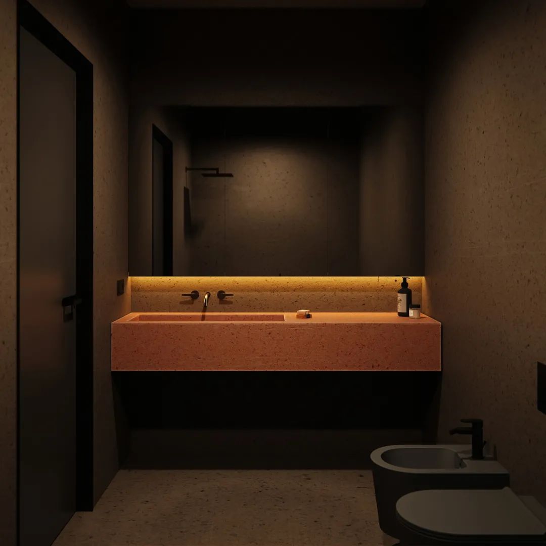 现代公寓设计中的高级灰++ 粉色运用-74