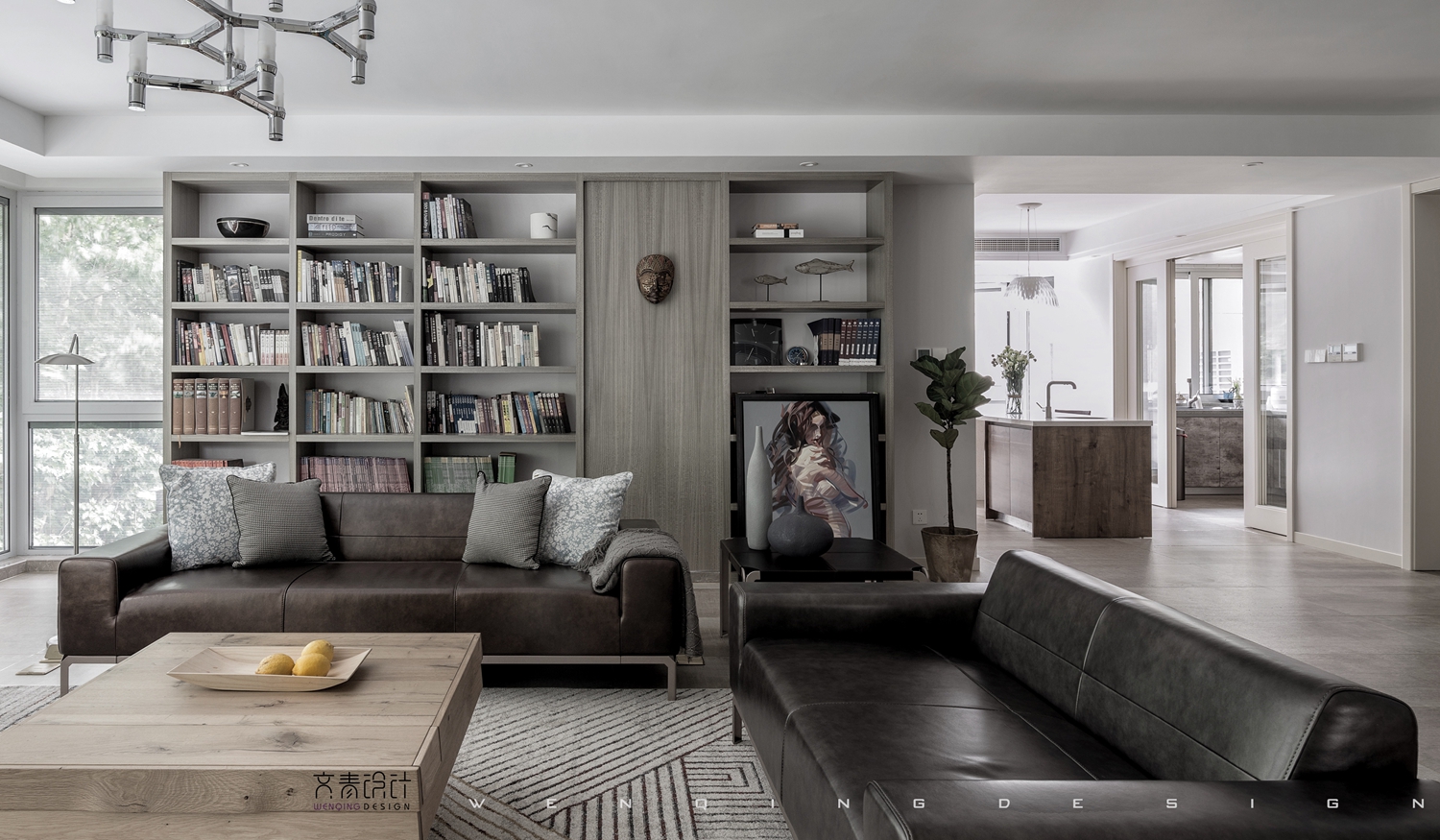 文青设计新作--《吴山·隐》杭城modern concise house-25