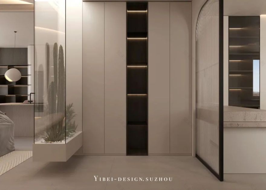 极简设计,打造纯净家居空间丨中国苏州丨一贝设计-25