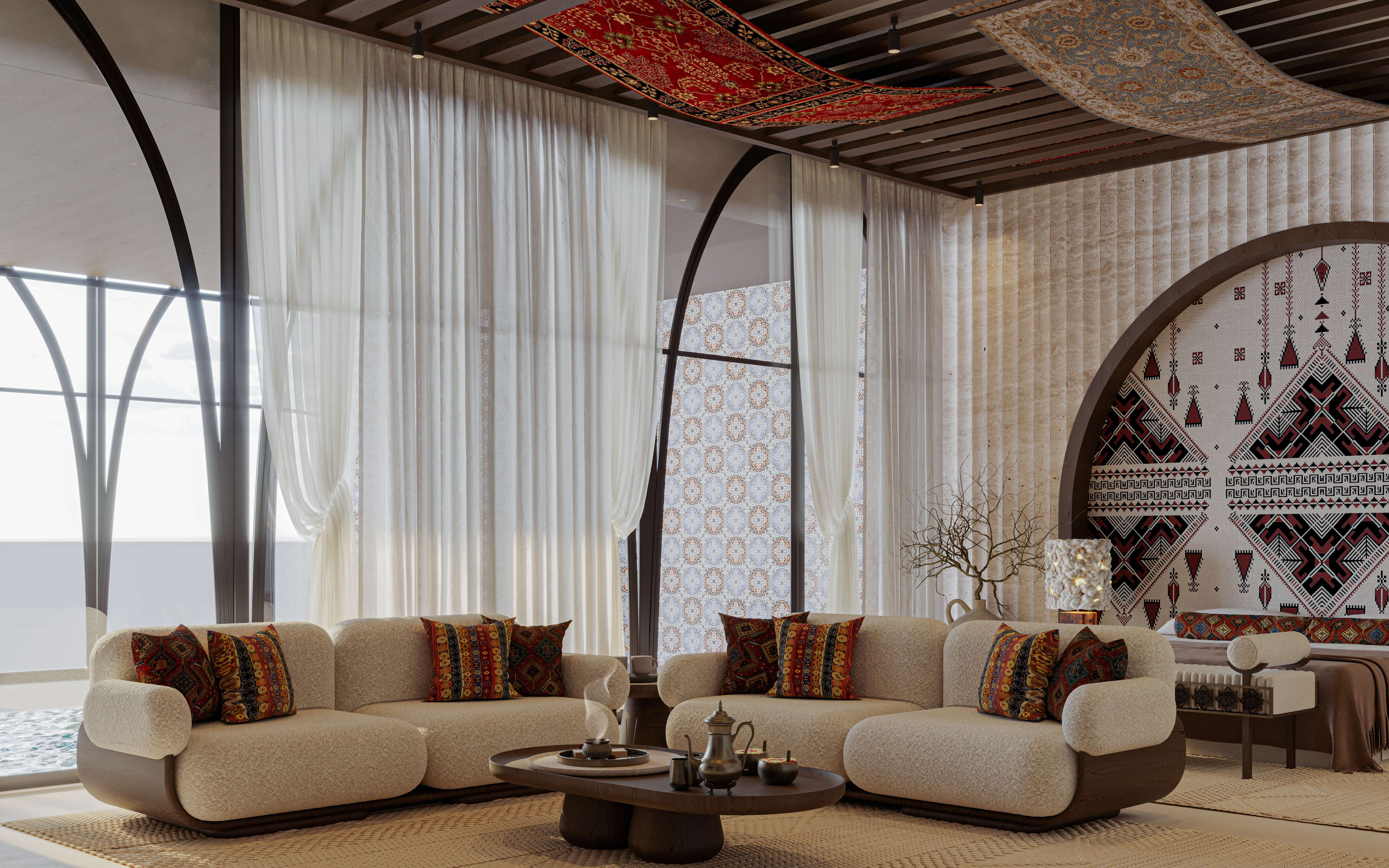 酒店客房丨沙特阿拉伯丨Azm Studio-9