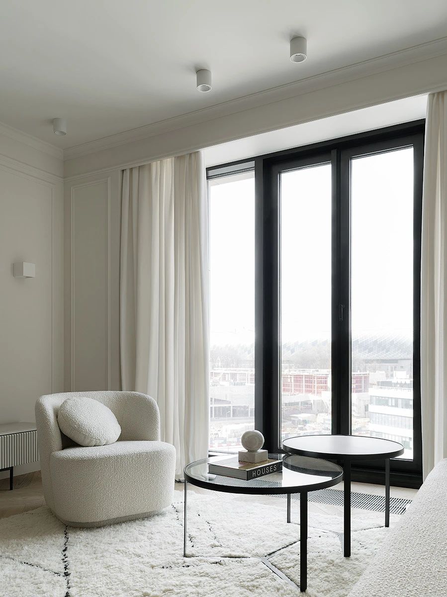 54㎡时尚简约单身公寓丨Aleksandra HelminskayaLeontieva-7