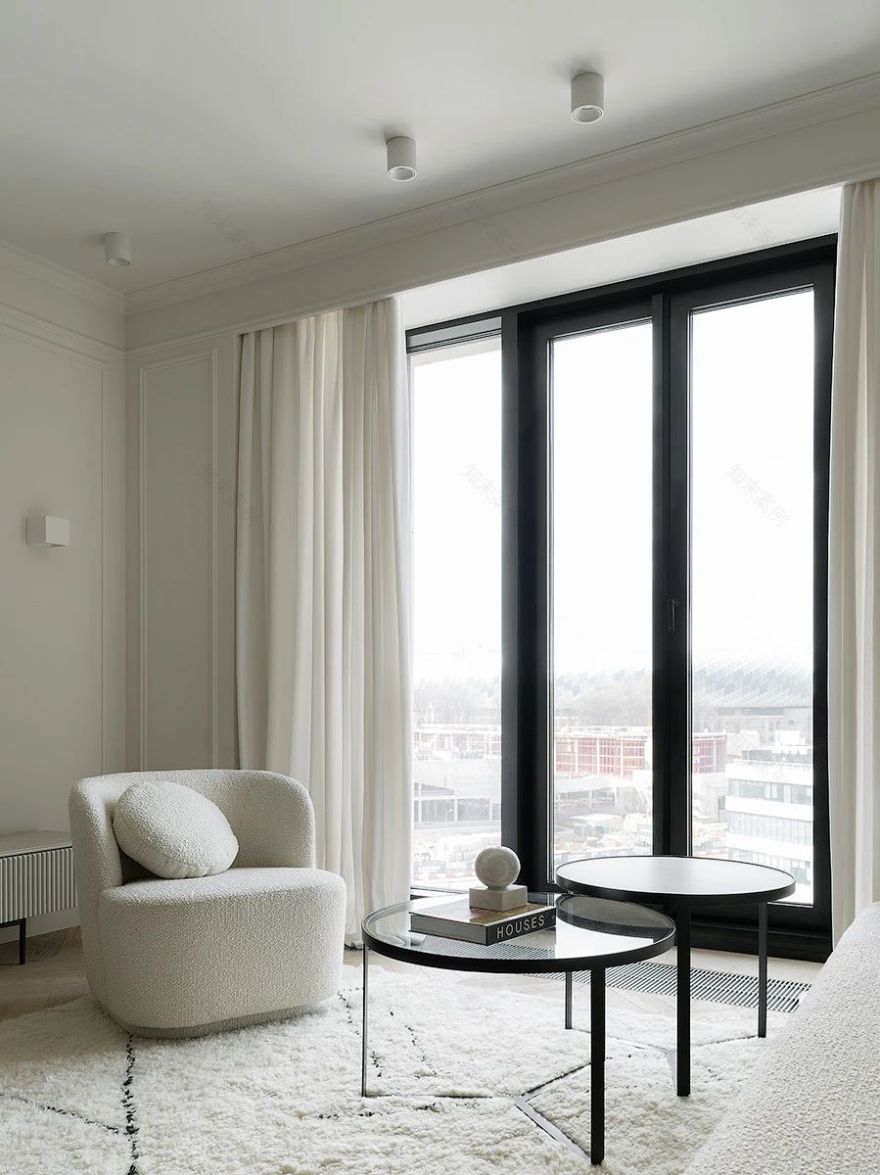 54㎡时尚简约单身公寓丨Aleksandra HelminskayaLeontieva-7