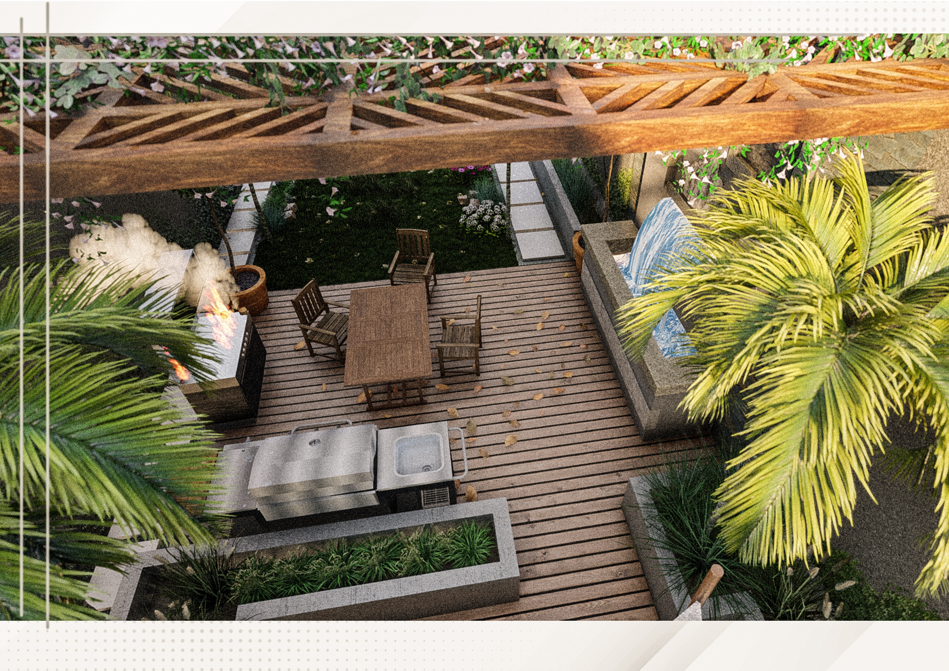 沙特阿拉伯现代别墅花园设计丨沙特阿拉伯-13