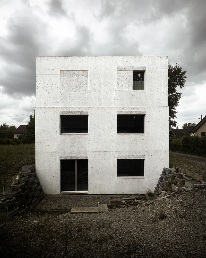 瑞士 Rümlang 保温混凝土独栋住宅-29