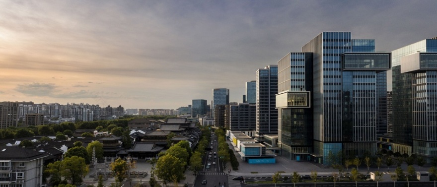 杭州英蓝中心 | 传统与现代交融的建筑奇迹-25