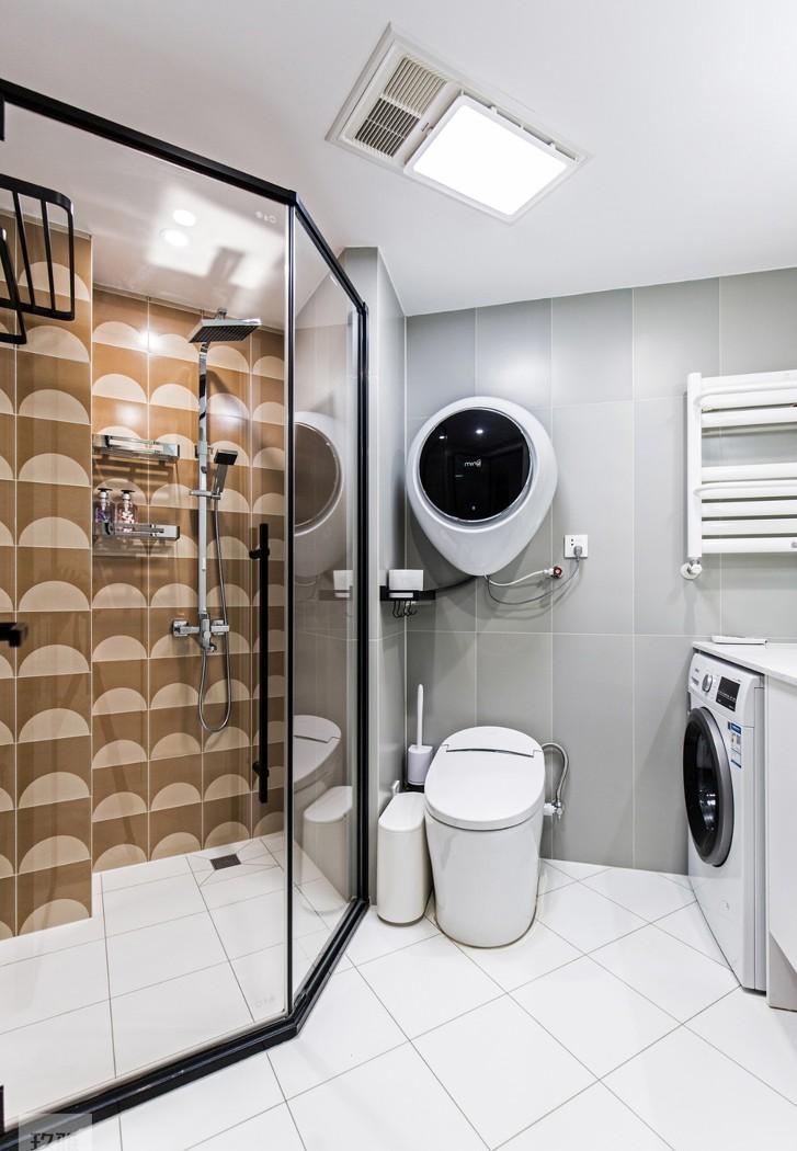 全能格局,珊瑚橘色点缀的玖雅平层设计-70