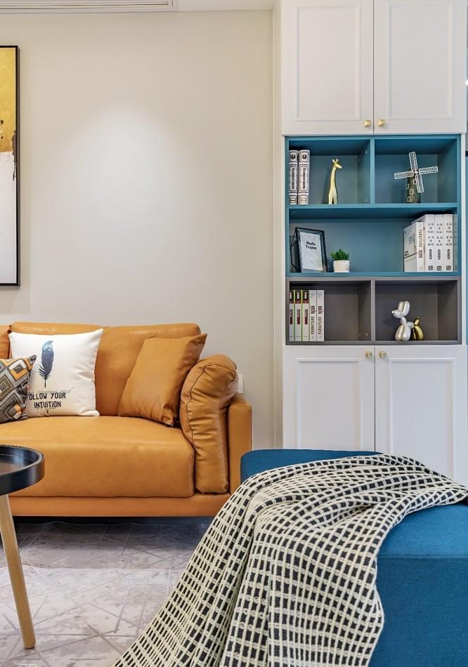 平层丨云端点墨设计丨 - 悦然奇城（实景）-8