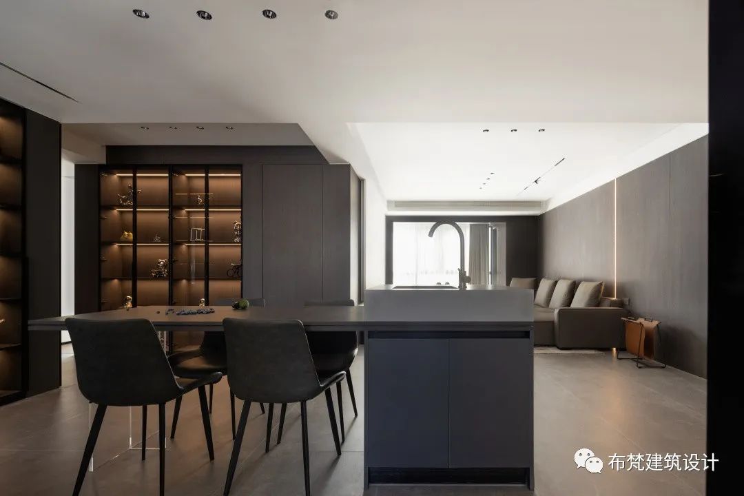 天元府现代极简住宅丨布梵设计事务所-36