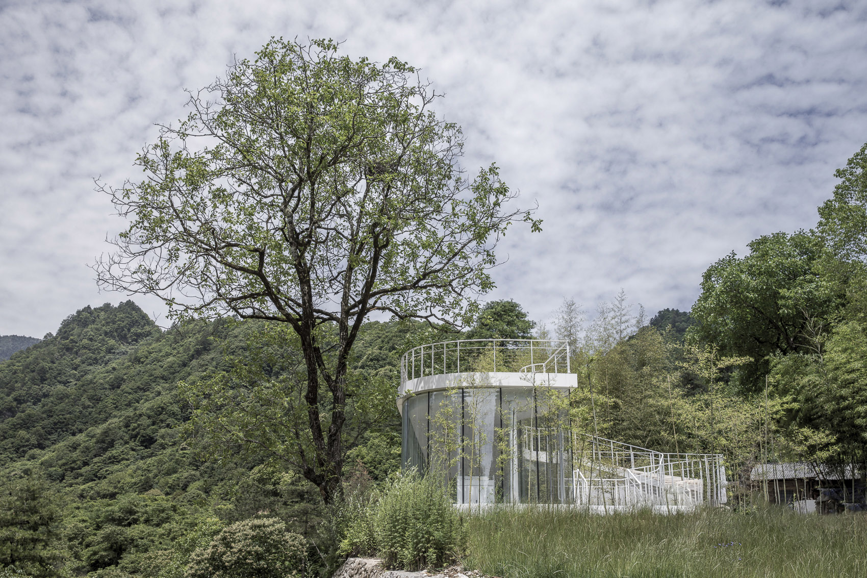 秦岭宿集 · 空山九帖书店·王维的寂寞,山果落餐厅丨中国汉中丨STUDIO QI 建筑事务所-48