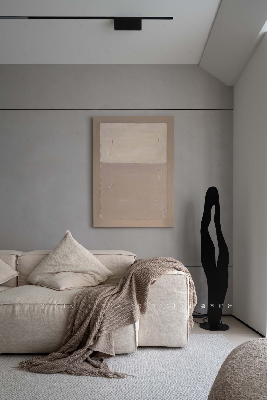 熹宅实景 · 光丨中国淄博丨熹宅室内设计-3