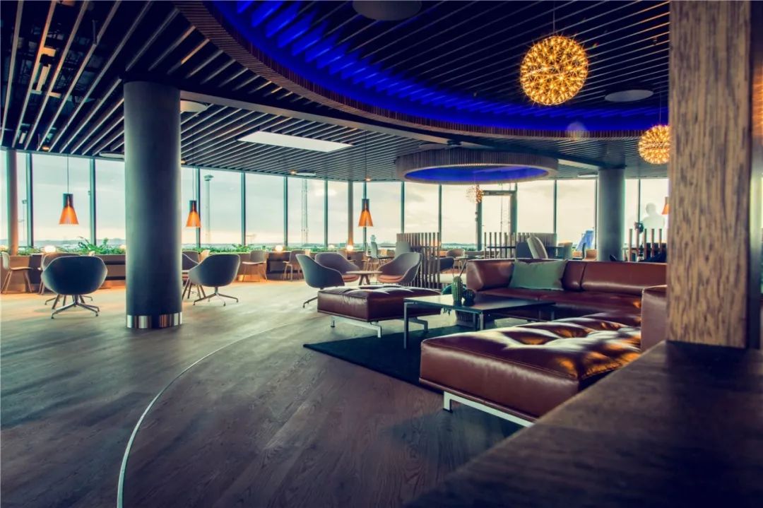 哥本哈根机场明捷贵宾休息室 | 绿色北欧风情的舒适港湾-61