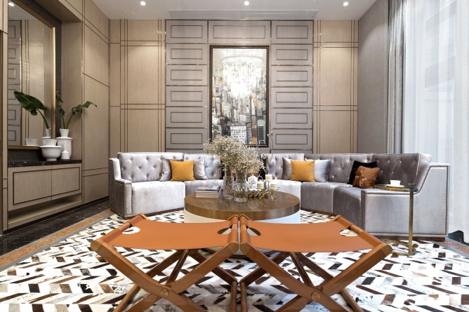 广州品雅城别墅B样板间︱壹挚设计-1