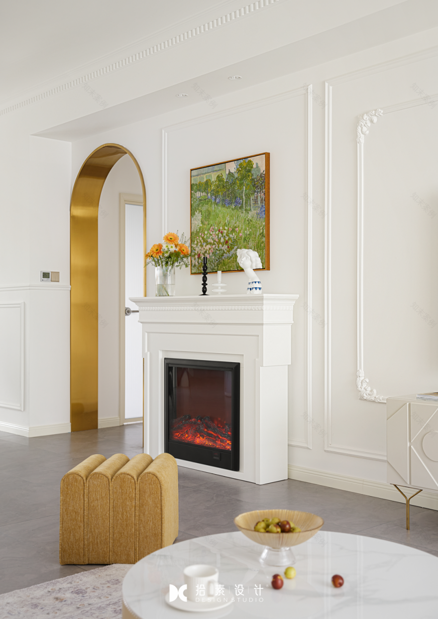 卡皮西纳花园 · 法式轻奢的多彩生活空间丨拾素設計-15