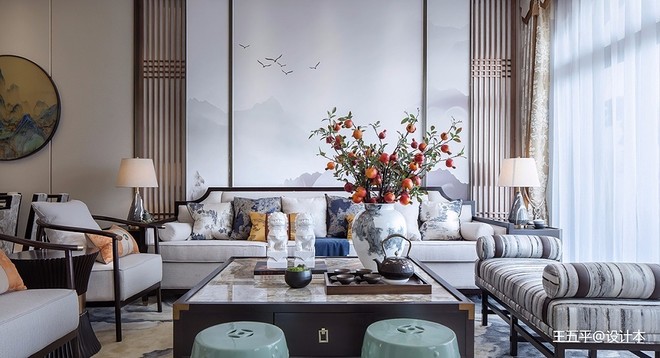 广西钟山彰泰城别墅样板房雅奢东方丨中国贺州丨深圳太合南方建筑室内设计事务所-20