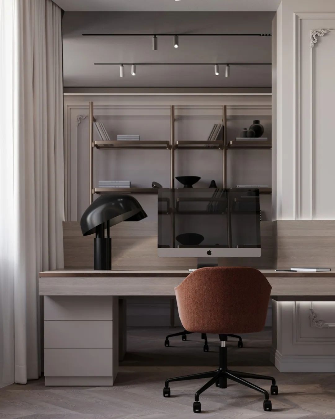 中性经典六口之家丨Ab Architects-24