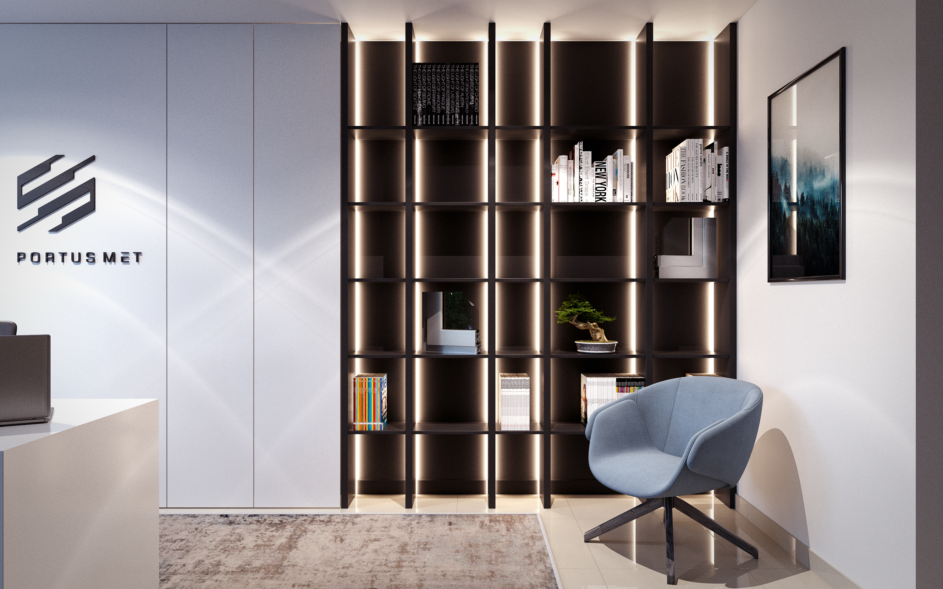 Portus Met 行政办公室设计丨1250-11