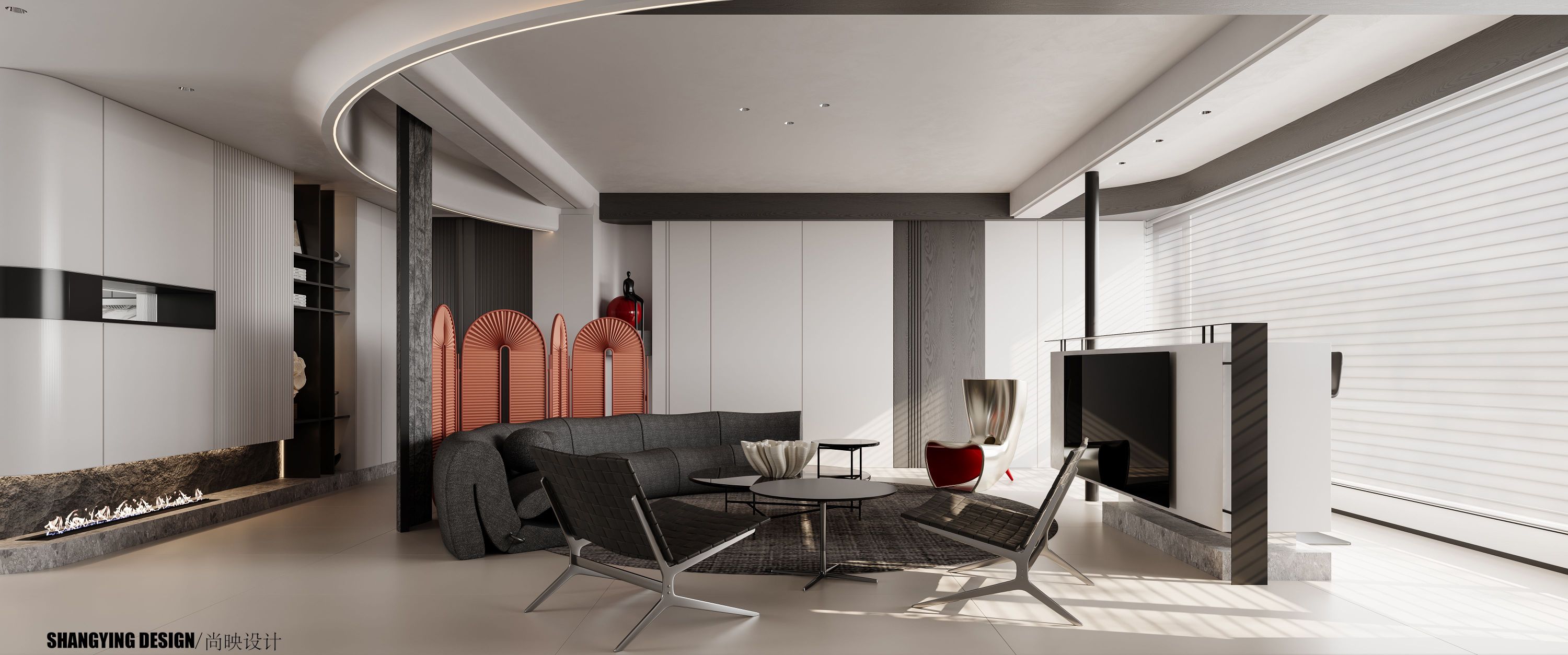 效果图|现代家装空间-8