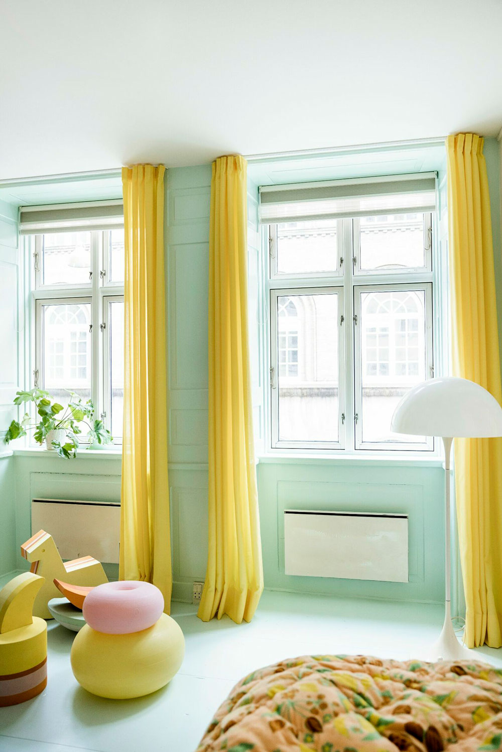 哥本哈根的色彩鲜艳的公寓-8